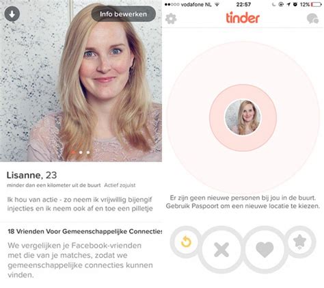 Waarom kan ik mijn Tinder